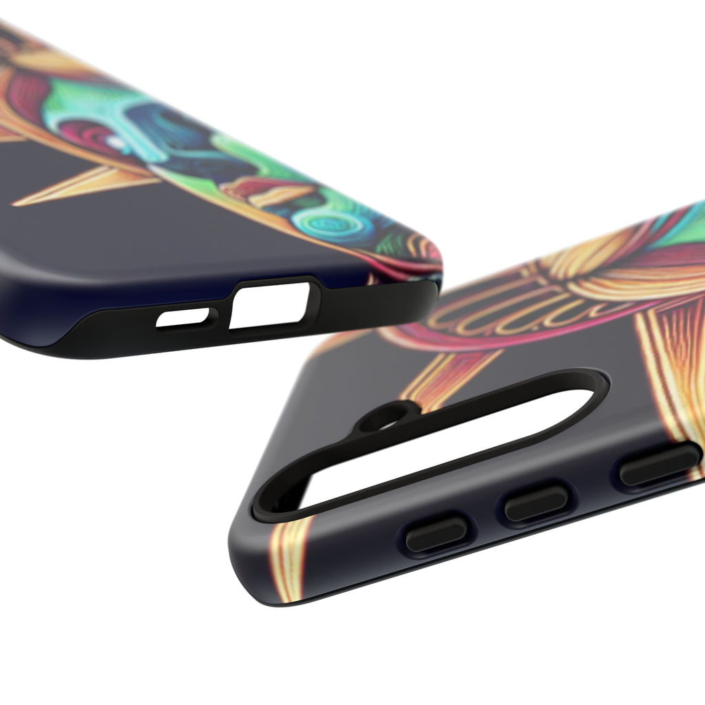 Statue of Liberty Neon Glowing Art Tough Case for Android & iPhone