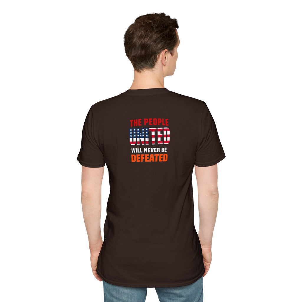 DRINK COFFEE, NOT THE KKKOOLAID. Unisex Softstyle T-Shirt - Empowering Message for Activists