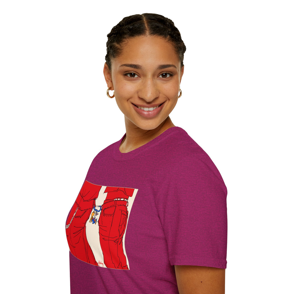 Red Jeans by Audrey Pride Tree Las Vegas T-Shirt