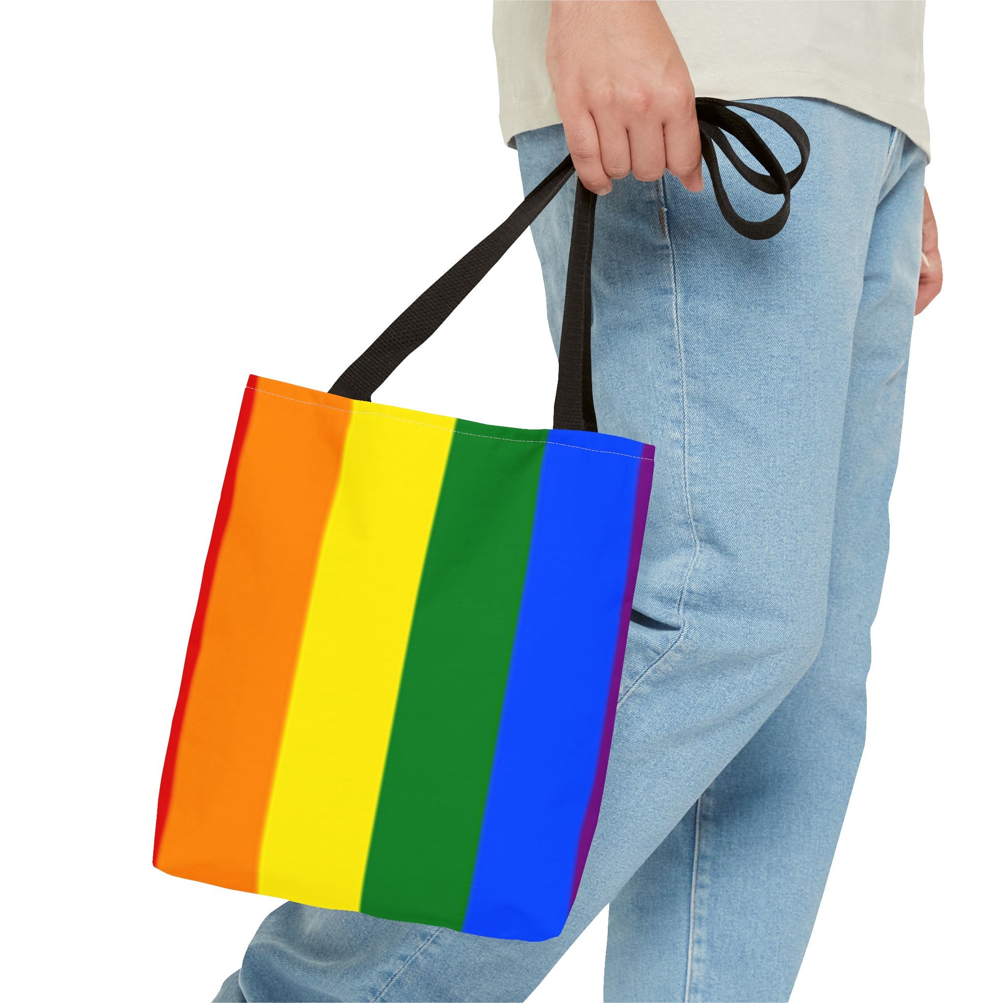 Rainbow Pride Flag Tote Bag