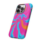 Psychedelic Swirl Tough Phone Case for iPhone