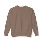 Unisex Lightweight Crewneck Sweatshirt - MAMA with Flowers