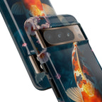 Peaceful Koi Cherry Blossom Tough Cases For Android & iPhone