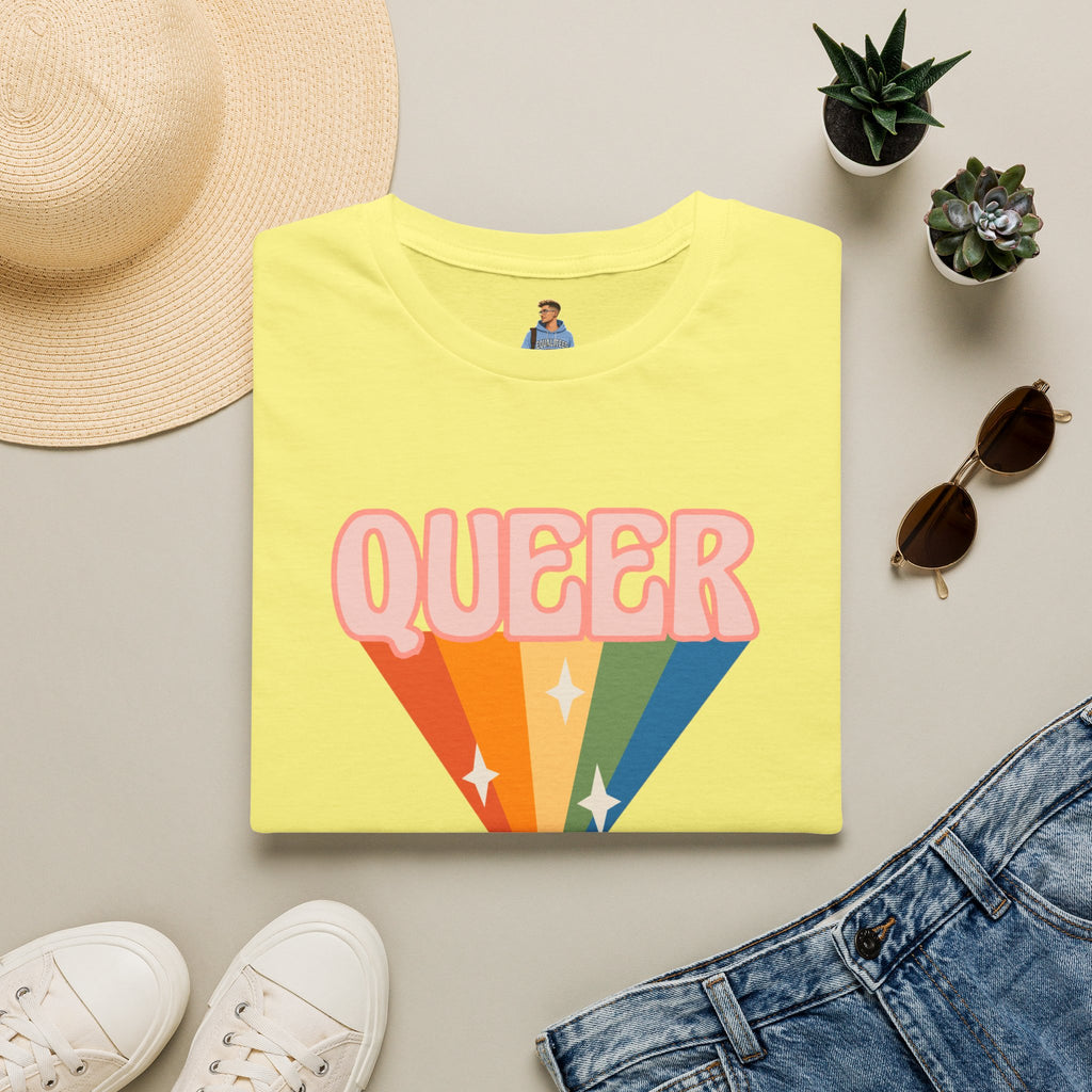 Queer Rainbow Sparkle Pride Tree Las Vegas T-Shirt