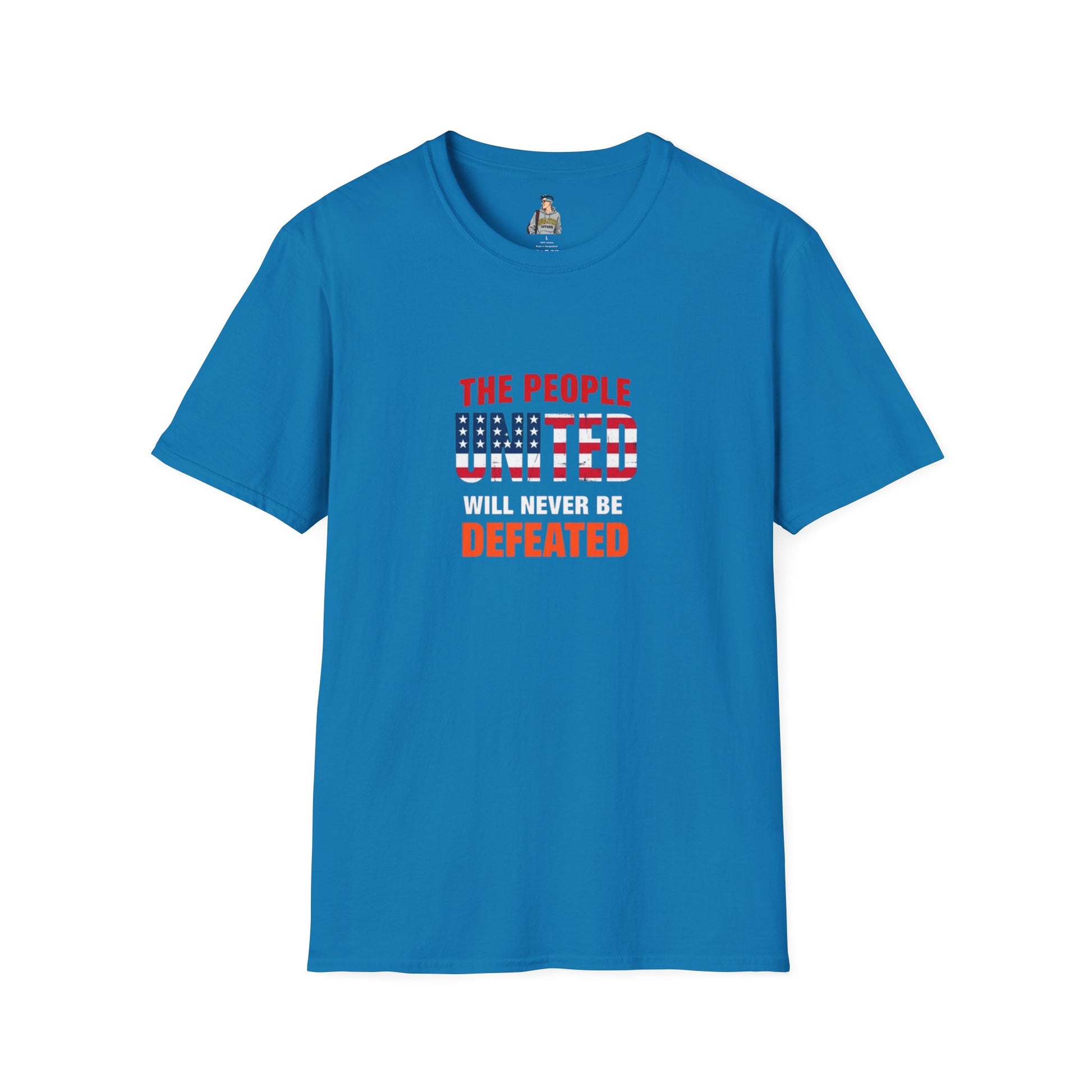 Unisex Softstyle T-Shirt - 'The People United' & 'MAGA Values Are NOT American Values' Graphic Tee