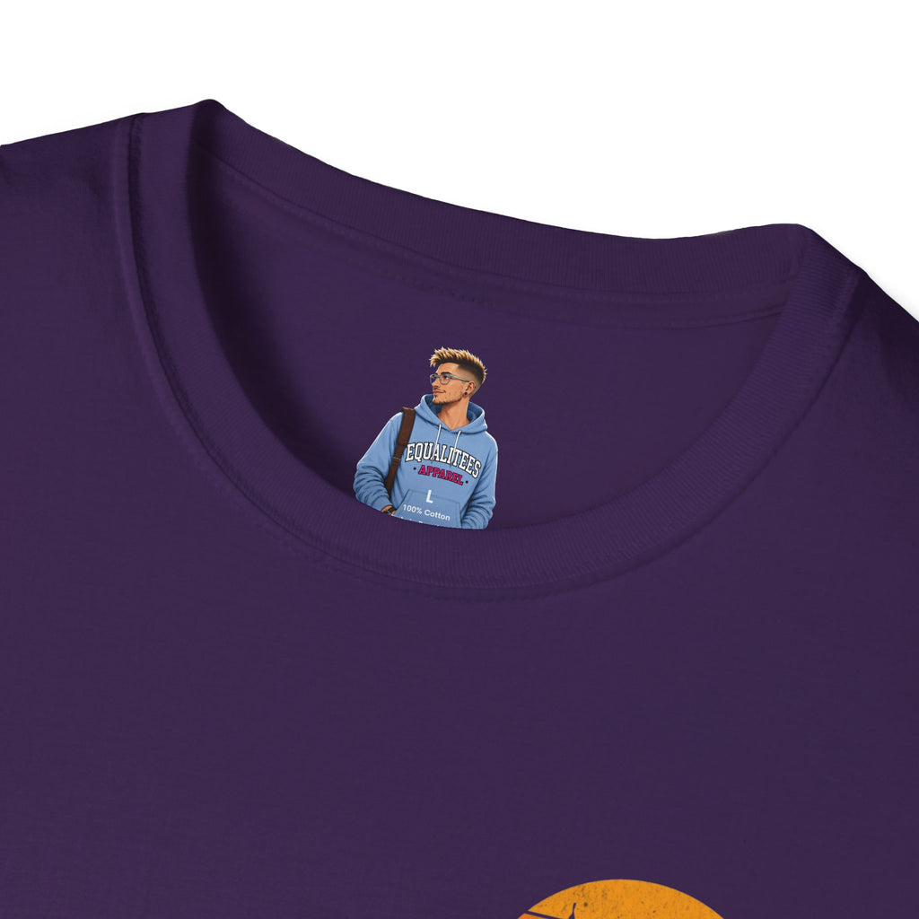 Unisex Softstyle T-Shirt - 'I'd Rather Be Camping' Adventure Tee