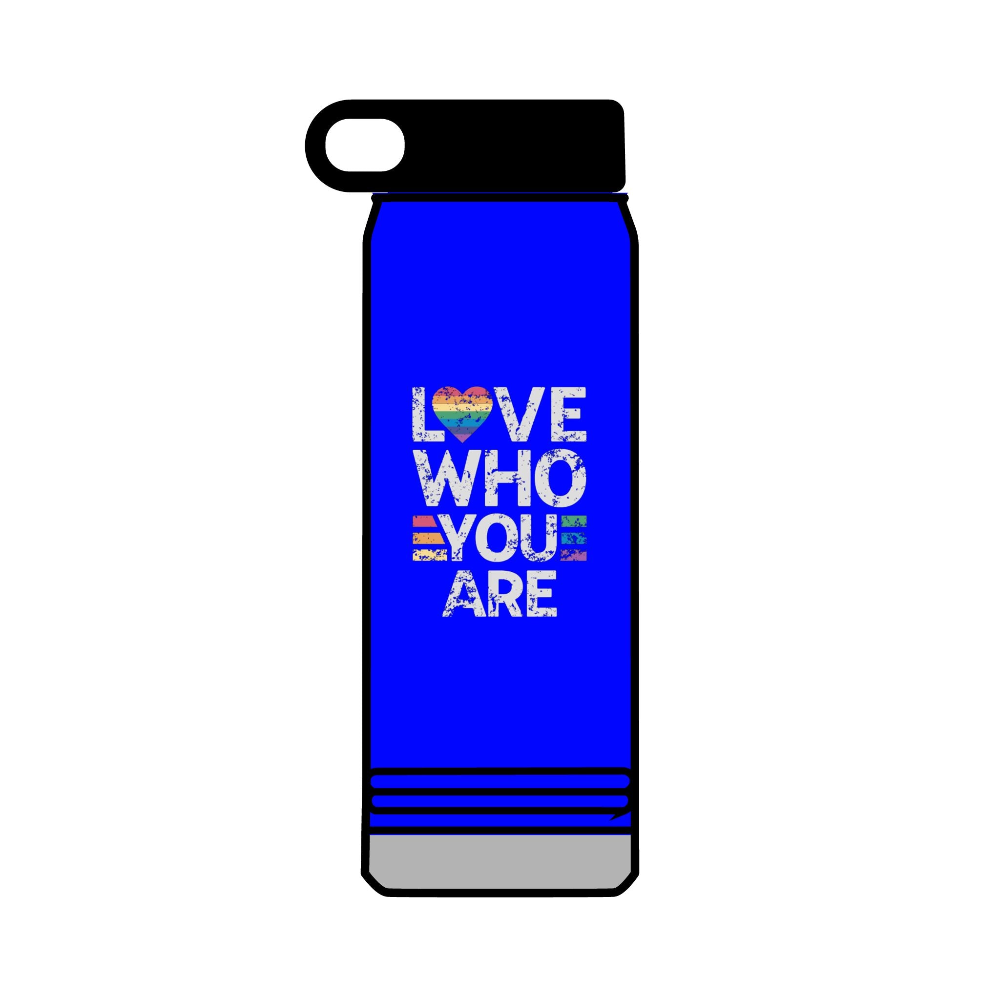 32oz Water Bottle Love Who You Are
