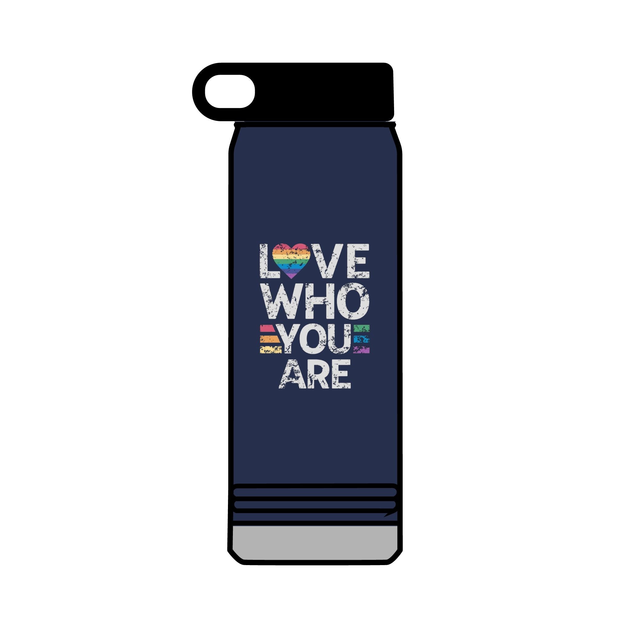 32oz Water Bottle Love Who You Are