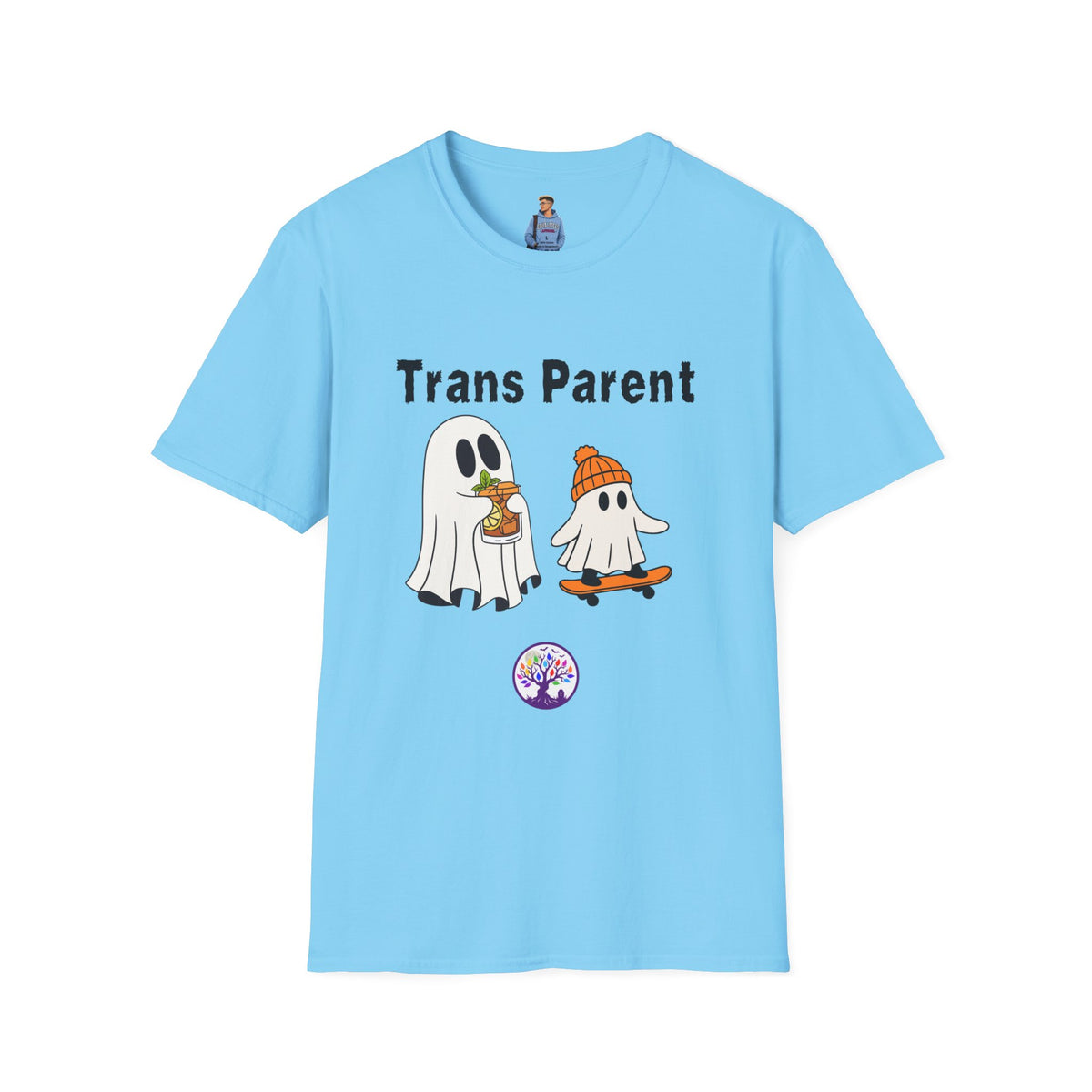 Trans Parent 5 Halloween Pride Tree Las Vegas T-Shirt