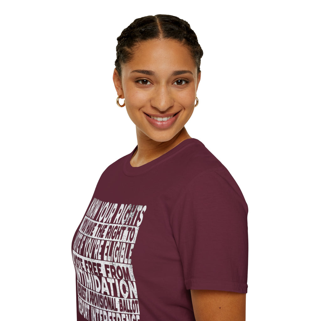 Know Your Voting Rights T-Shirt