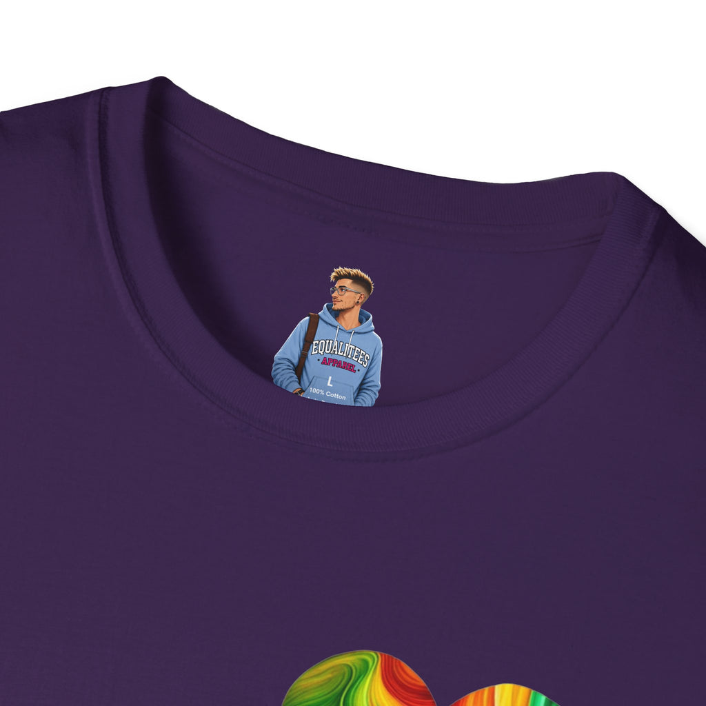 Pride Heart Design T-shirt