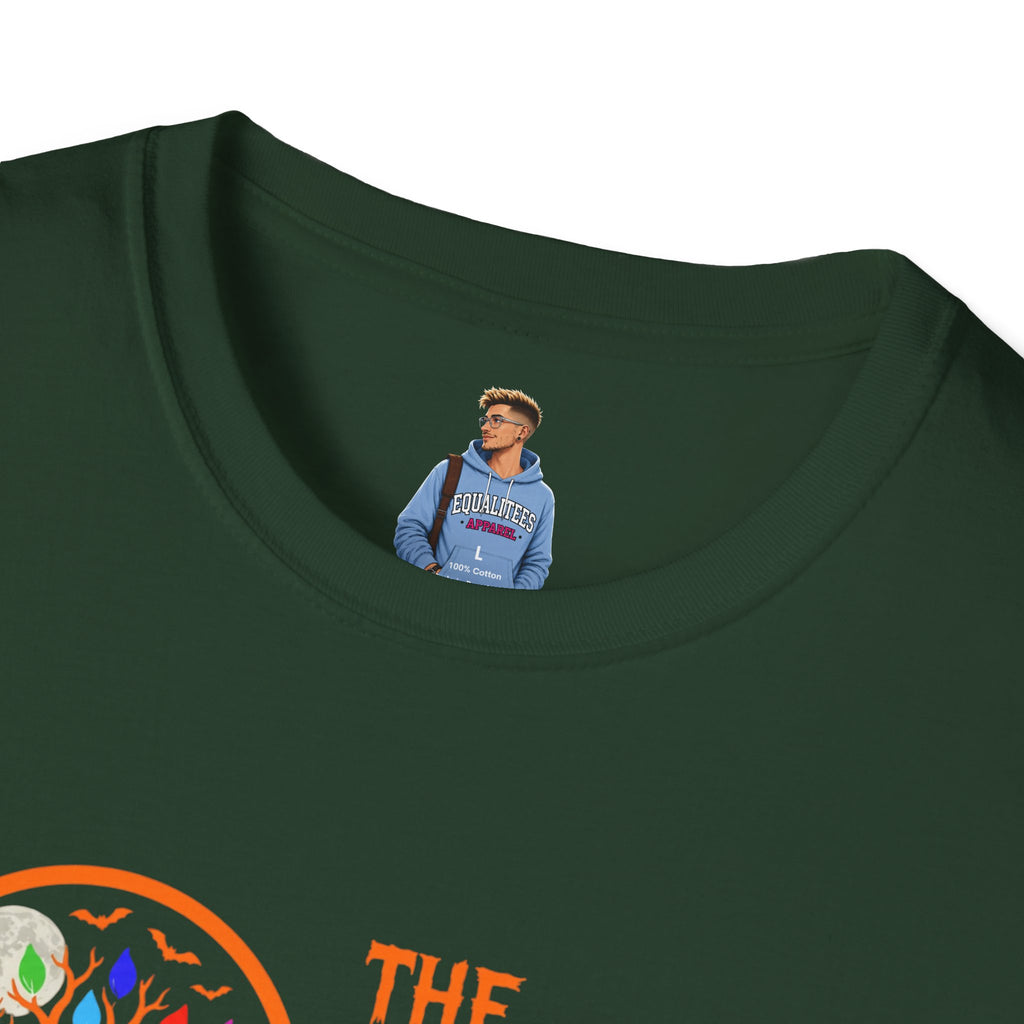 Orange Halloween Logo Pride Tree T-Shirt