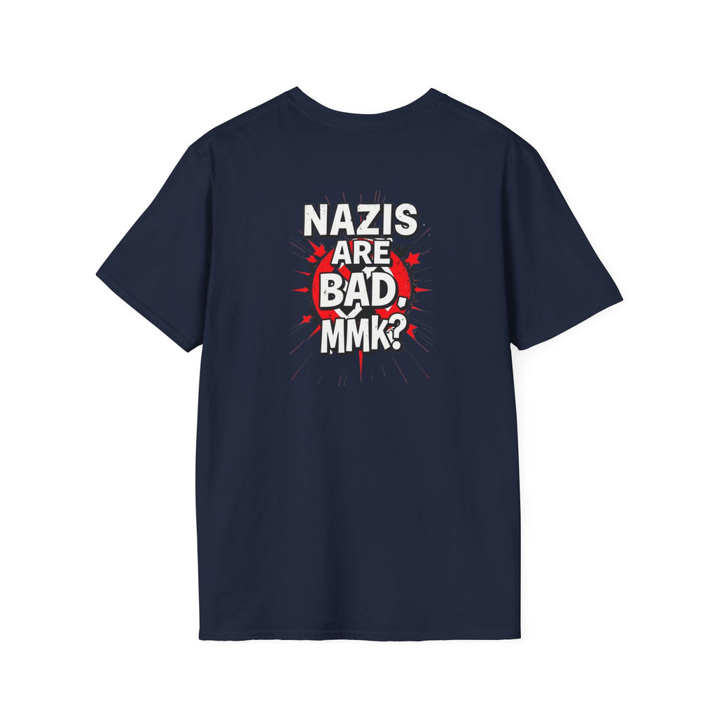 Unisex Softstyle T-Shirt: 'Our Grandparents Fought Fascists' Patriotic Tee