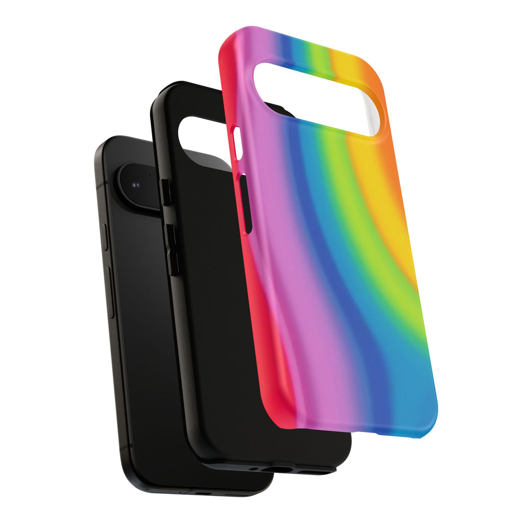 Rainbow Swirl Tough Case for Android