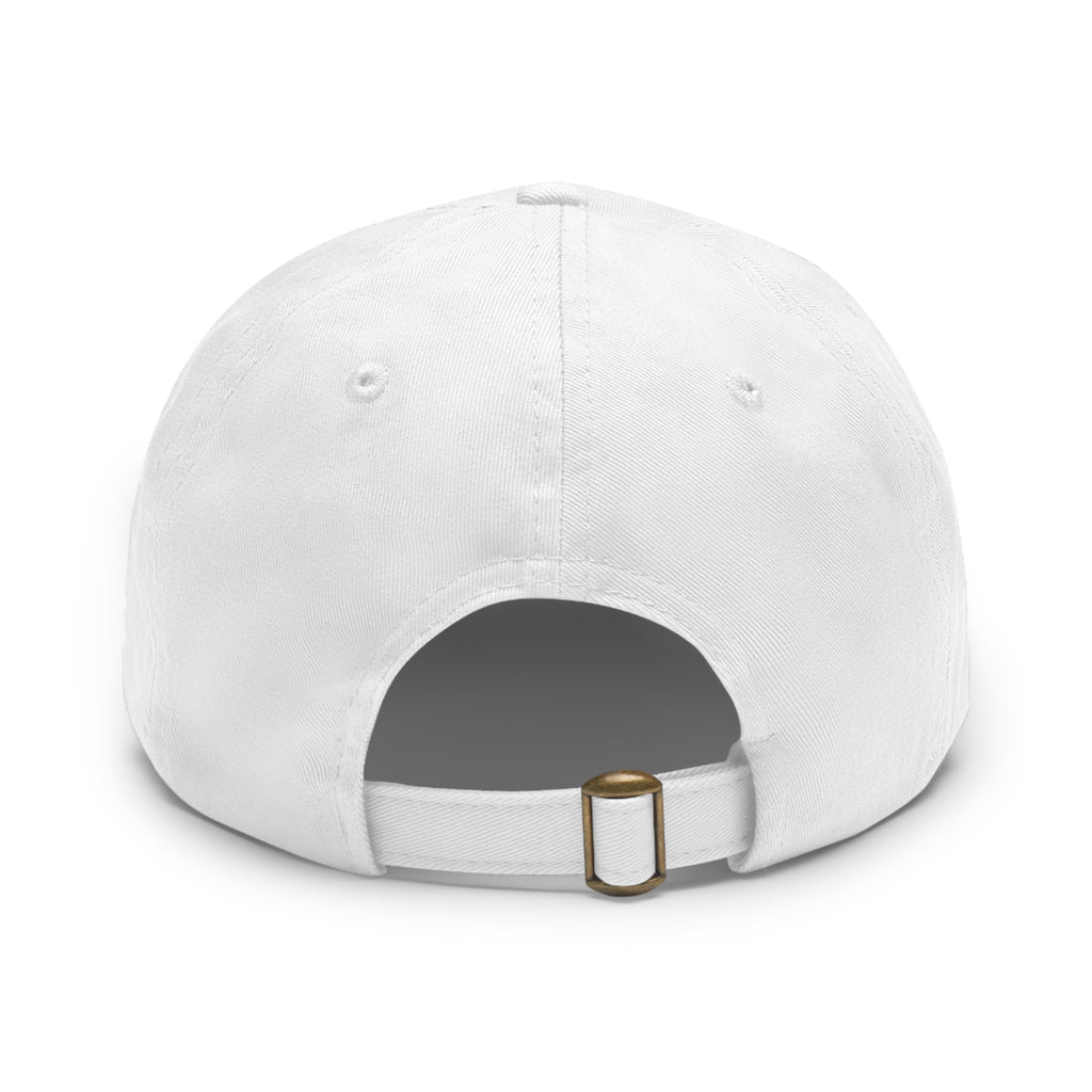 Stylish Dad Hat with FDT Leather Patch - Casual Sun Protection for Dads
