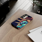 Statue of Liberty Neon Glowing Art Tough Case for Android & iPhone