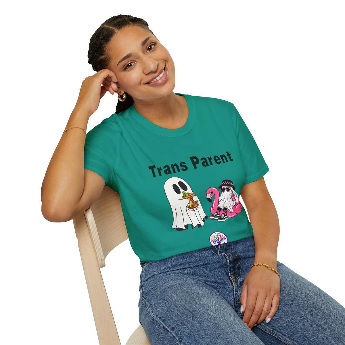 Trans Parent 4 Halloween Pride Tree Las Vegas T-Shirt