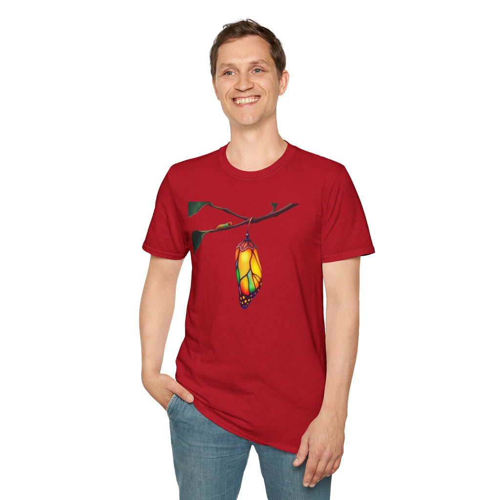 Rainbow Butterfly Cocoon Pride T-Shirt