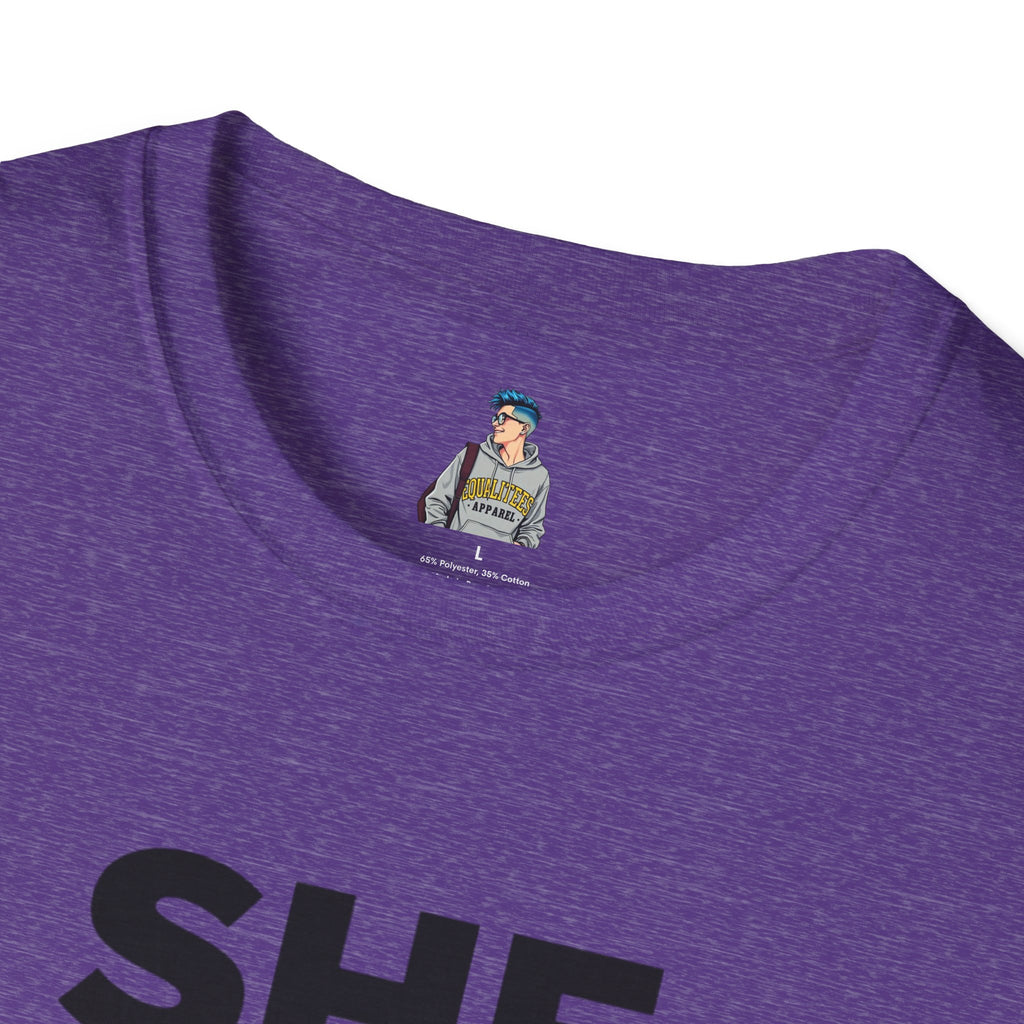 She Said Stop T-Shirt - Bold Statement Tee for Consent Awareness