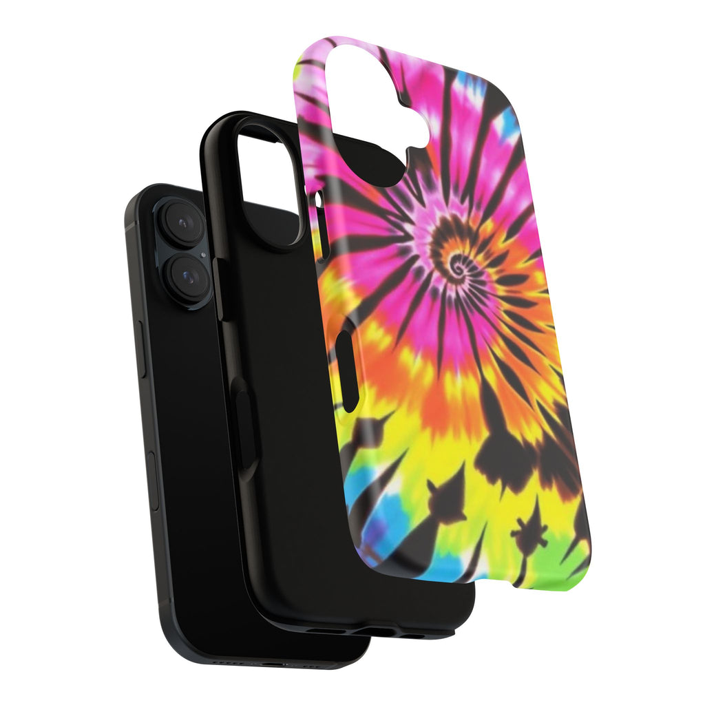Tie-Dye Spiral Phone Case for iPhone