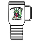 Resistance Against Fascism Travel Mug, 20oz - Political Awareness Water Bottle, Activist Gift, Protester Mug, Anti-Fascist Cup, Liberal