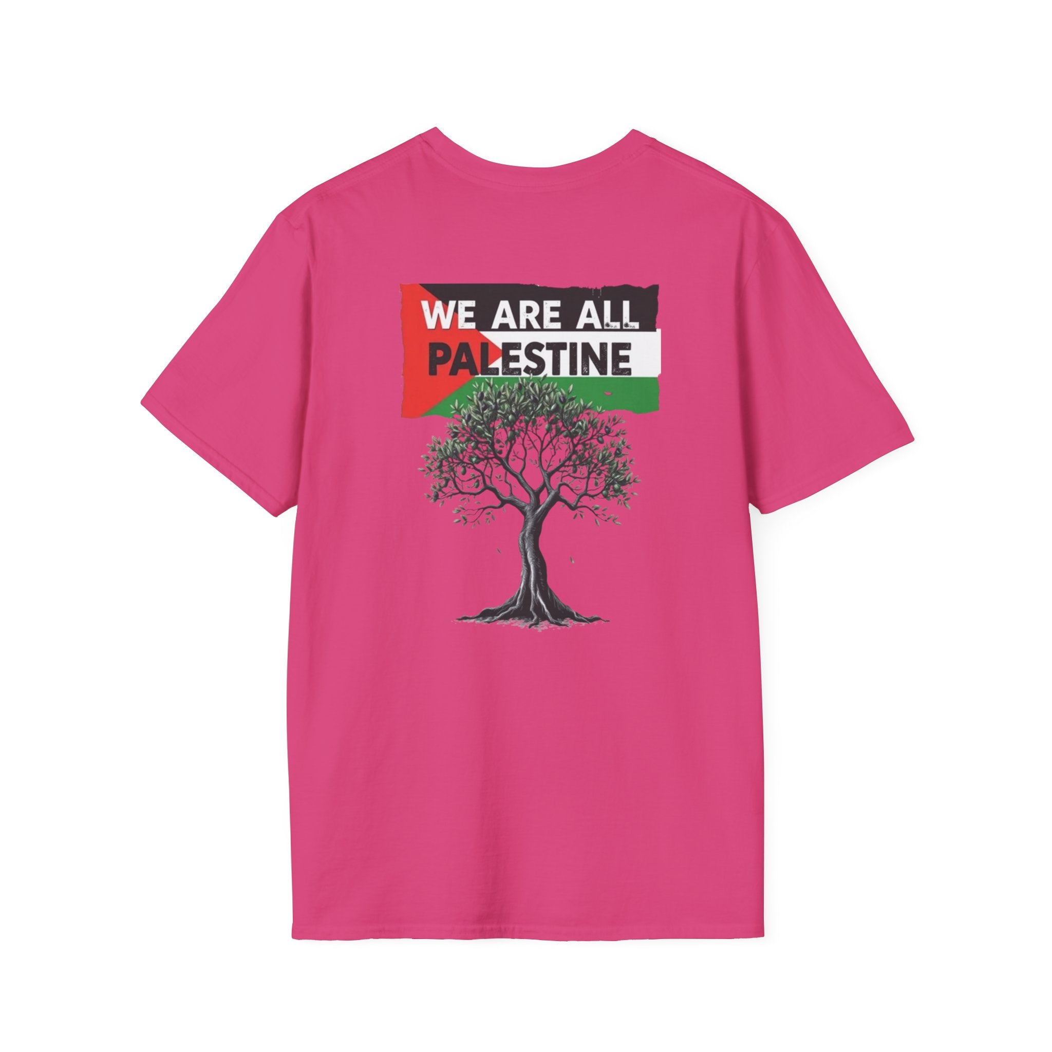 Stand with Gaza & We Are All Palestine Graphic Tee