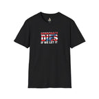 Unisex Democracy T-Shirt - 'Democracy Dies If We Let It' & 'The People United Will Never Be Defeated'