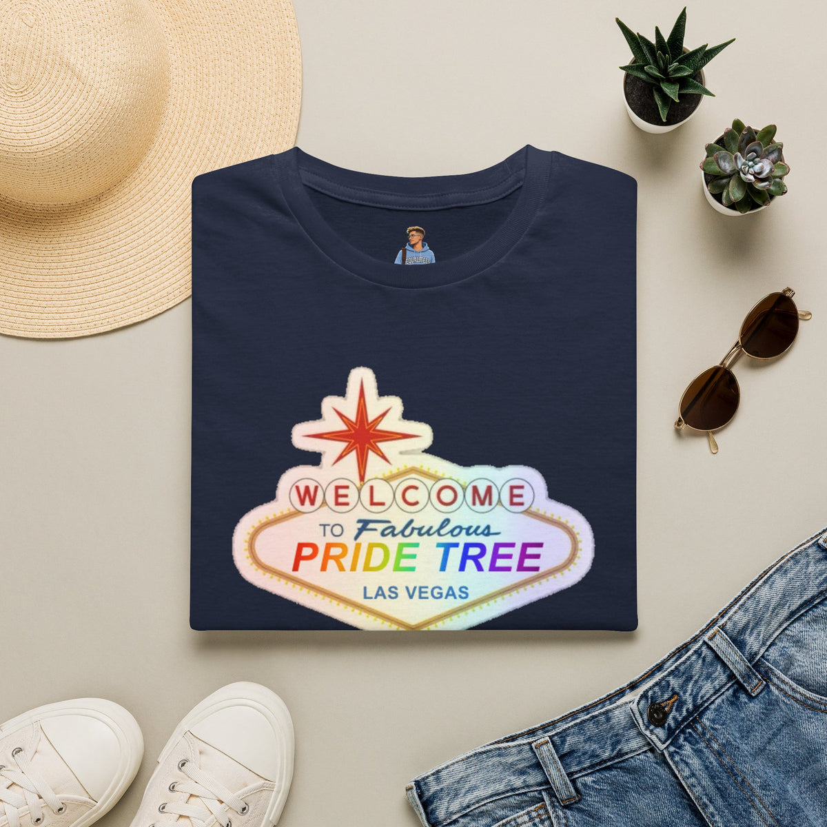 Welcome to Fabulous Pride Tree Las Vegas T-Shirt