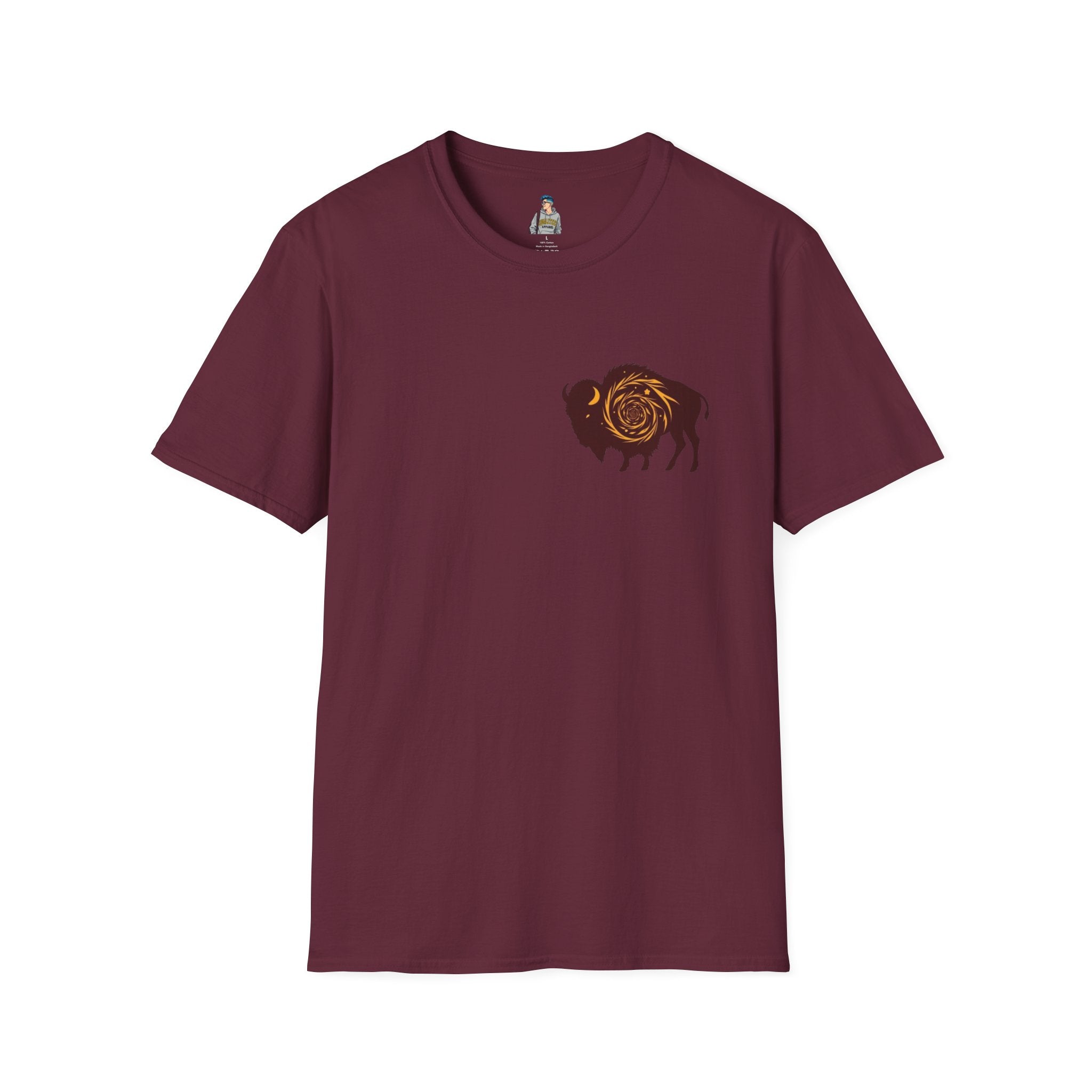 Buffalo Spiral Design T-Shirt