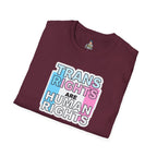 Trans Rights Unisex Softstyle T-Shirt - Support Equality & Trans Rights