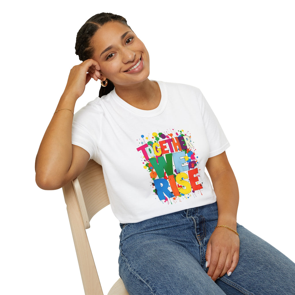 Together We Rise Unisex Softstyle T-Shirt