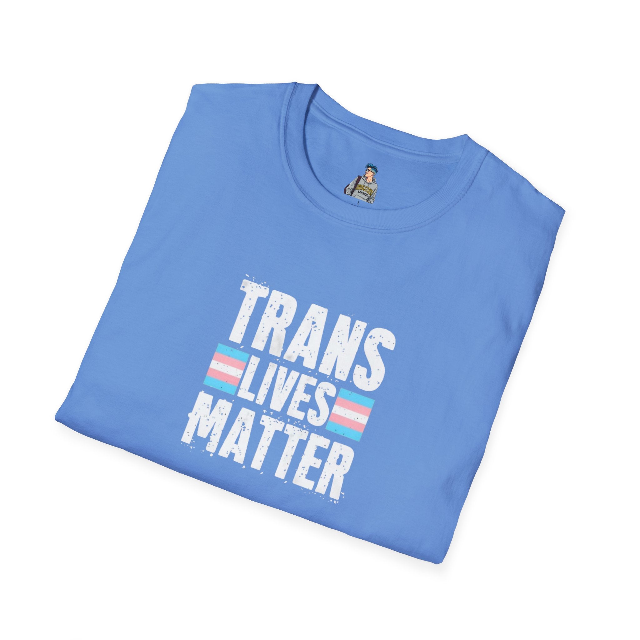 Trans Lives Matter Unisex Softstyle T-Shirt - Support LGBTQ+ Rights
