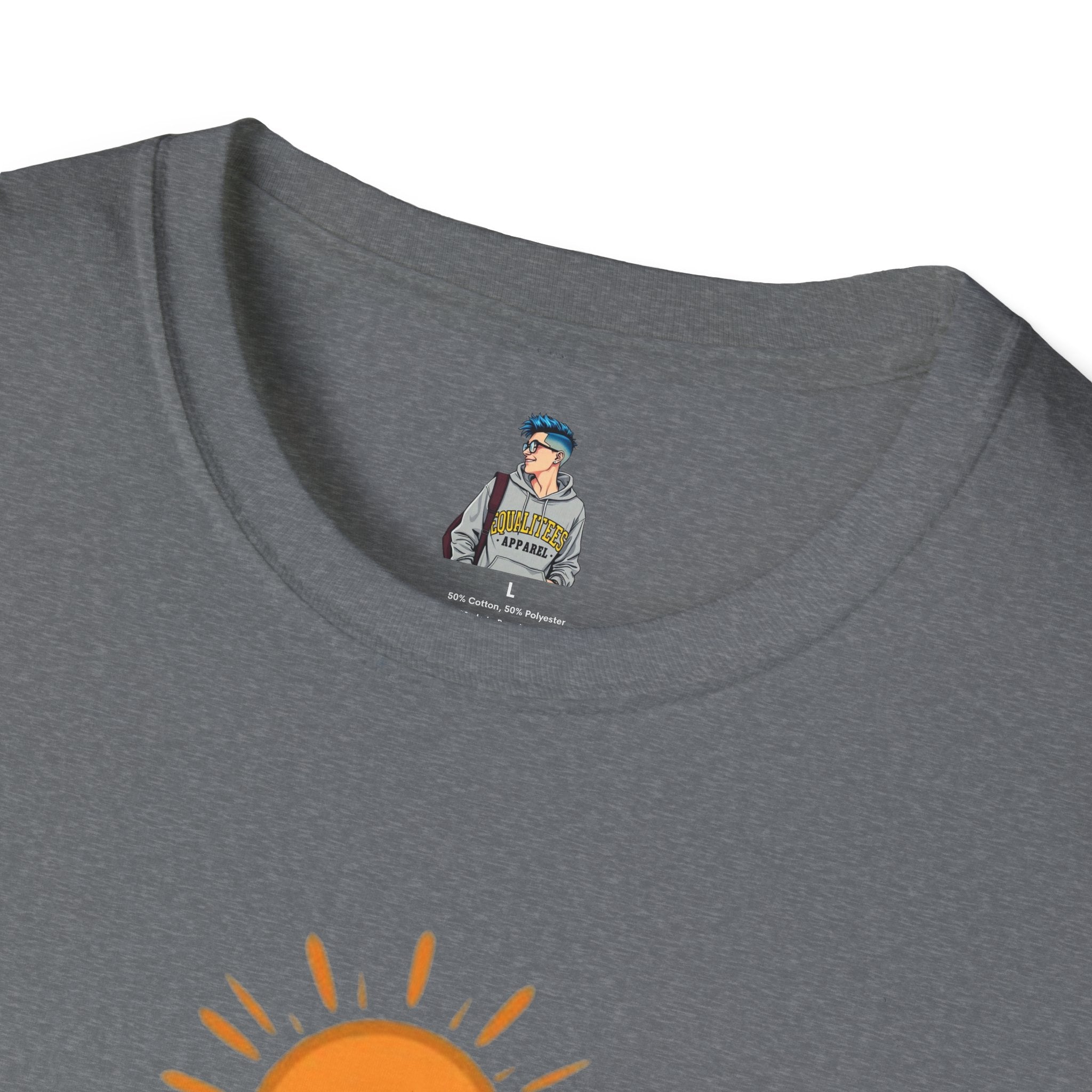 Mountain Scene Unisex Softstyle T-shirt