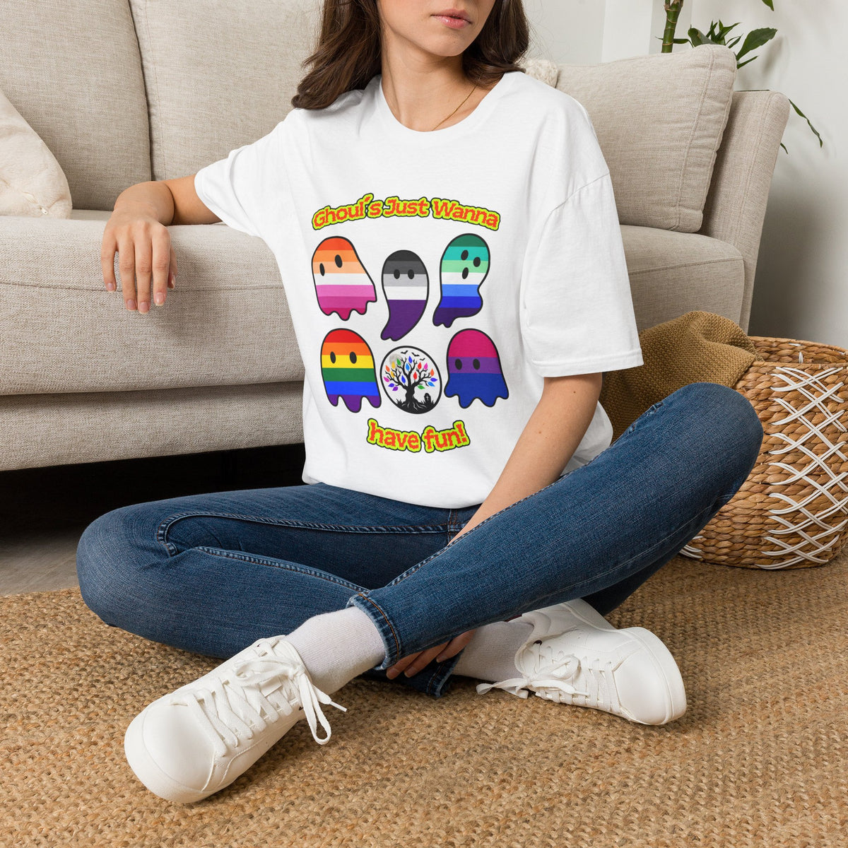 Ghouls Just Wanna Have Fun Pride Tree Las Vegas T-Shirt