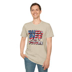 Hands Off My Future Political Statement Tee