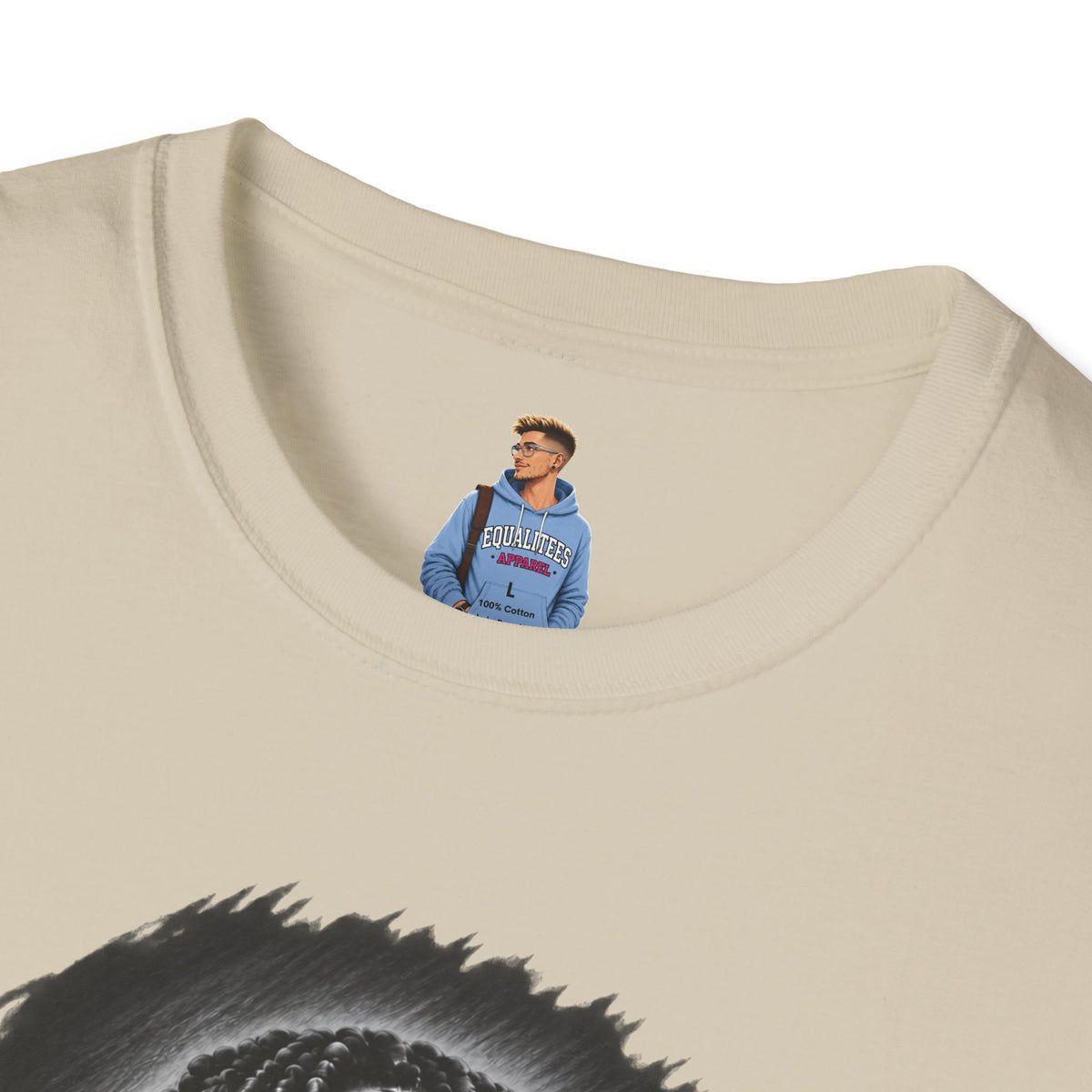Smiling Portrait Front - In Memory of Pierre Damas Bel T-Shirt
