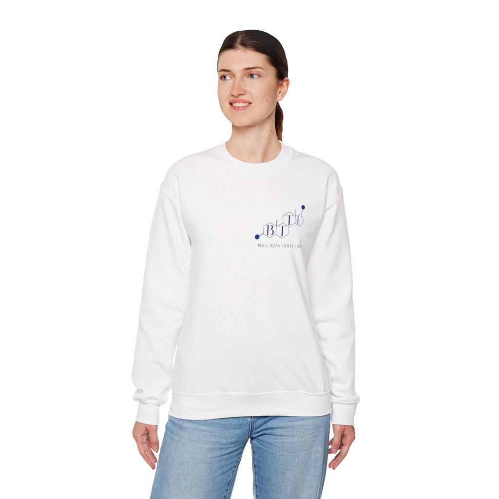 BTTF - Black Trans Travel Fund Unisex Crewneck Sweatshirt