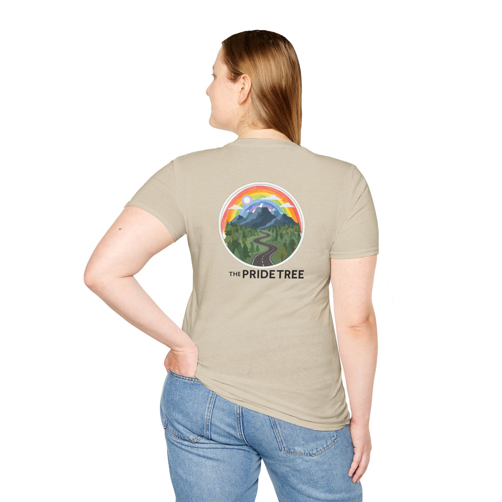 Pride Tree Las Vegas Mountain Graphic T-Shirt
