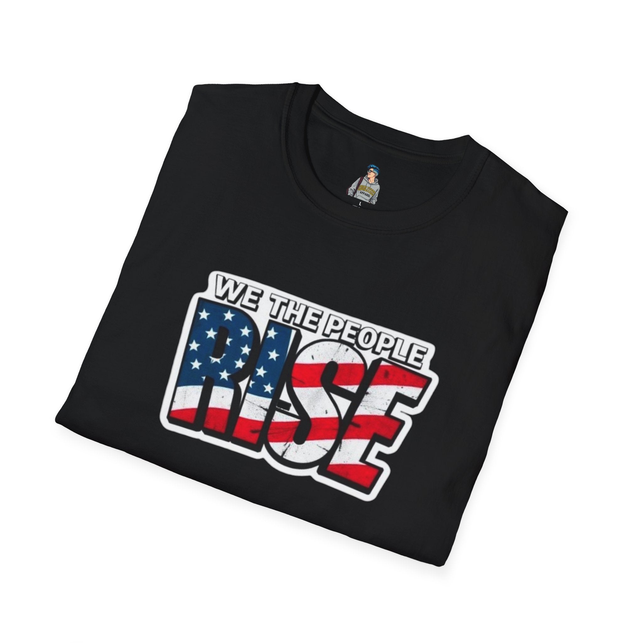 Patriotic Unisex T-Shirt - 'We The People Rise'