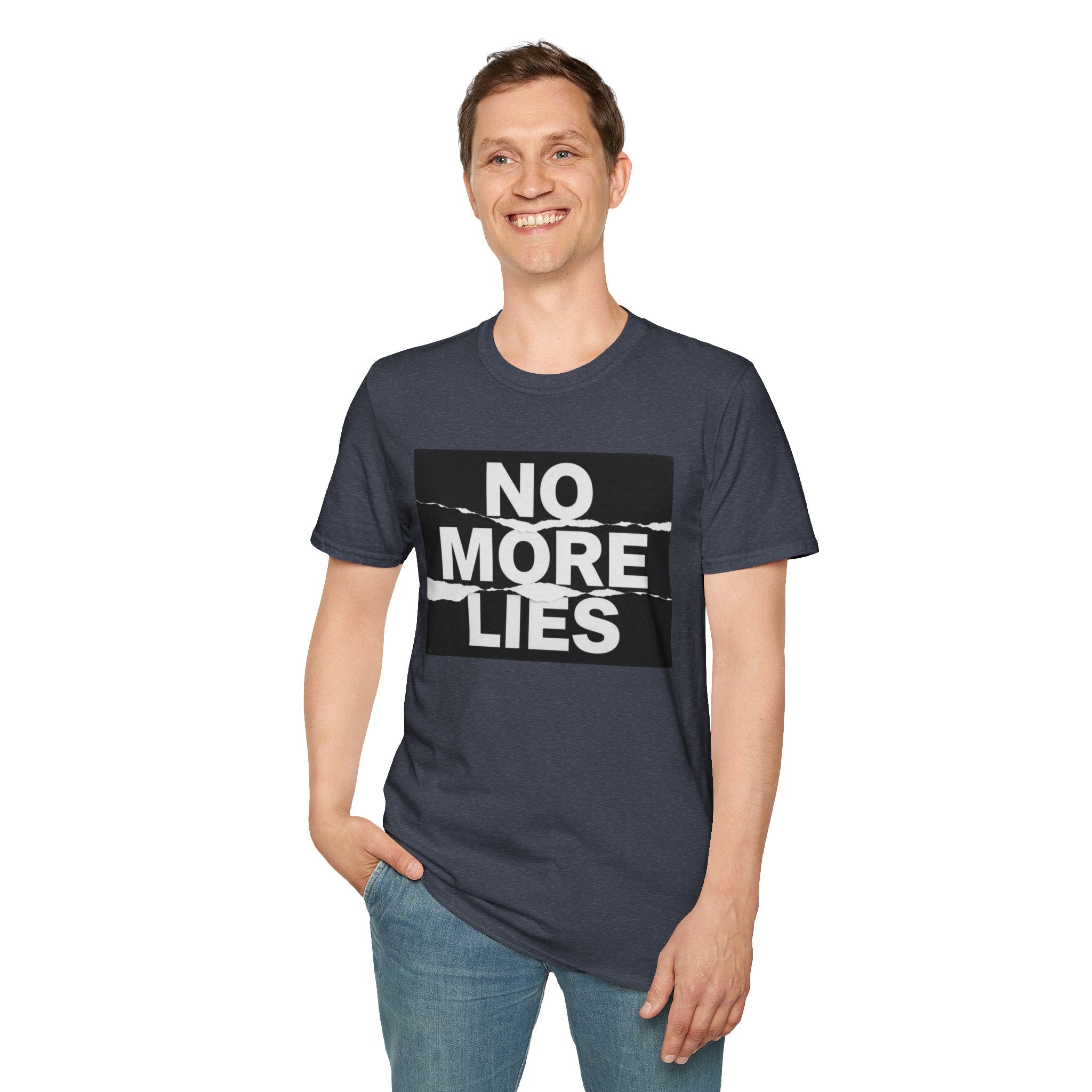 No More Lies T-Shirt — Bold Protest Graphic Tee