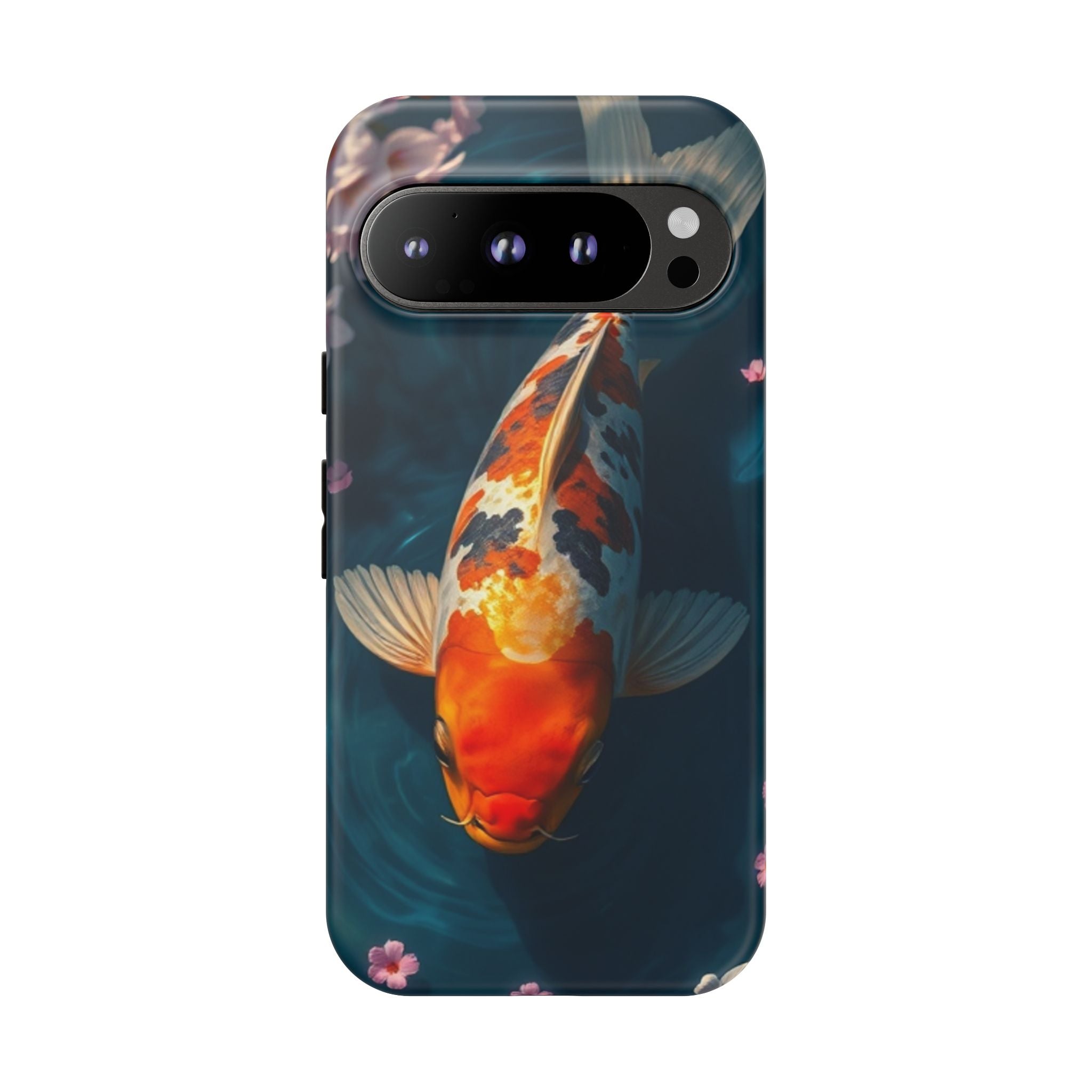 Peaceful Koi Cherry Blossom Tough Cases For Android & iPhone