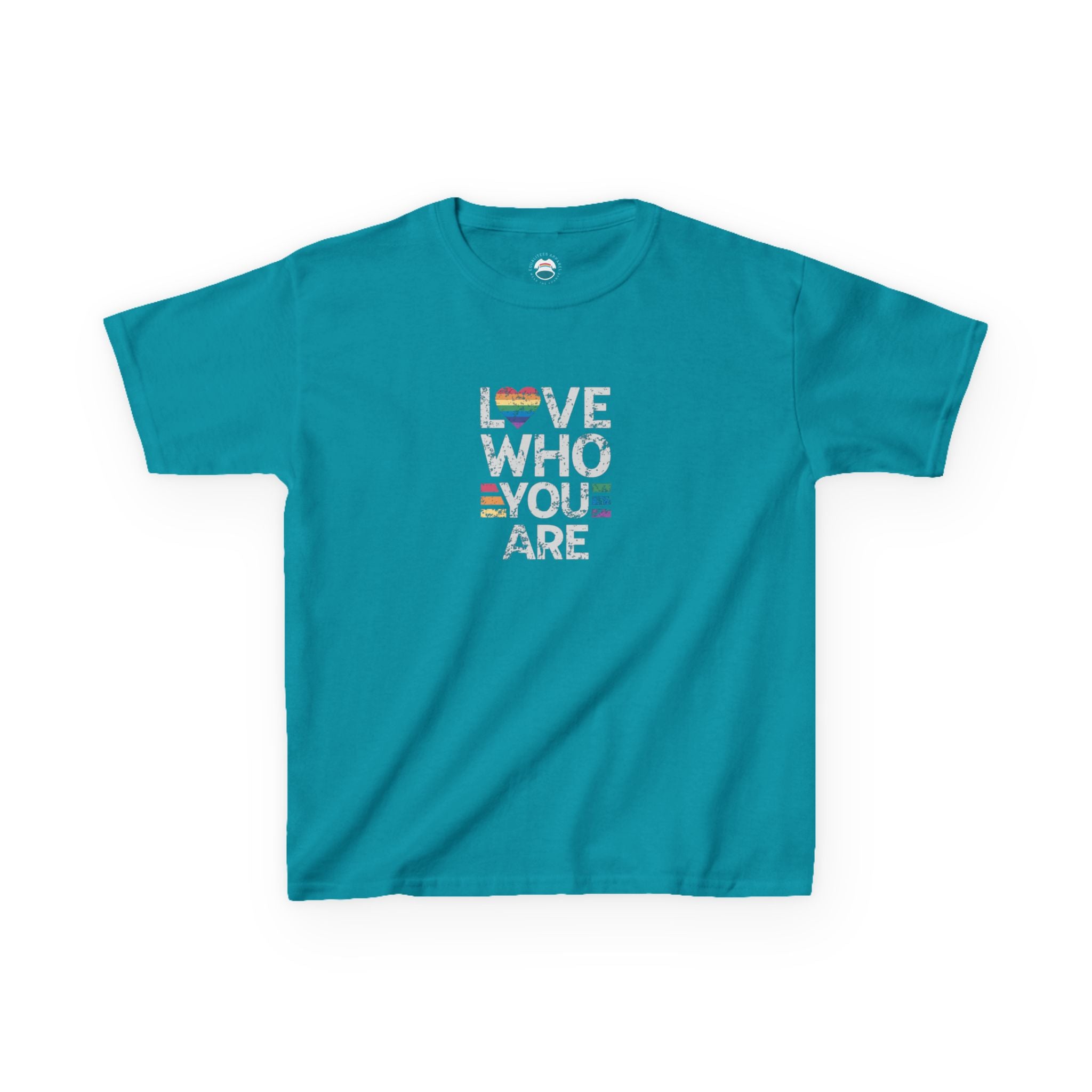 Love Who You Are Kids Heavy Cotton™ Tee - Pride Shirt for Children