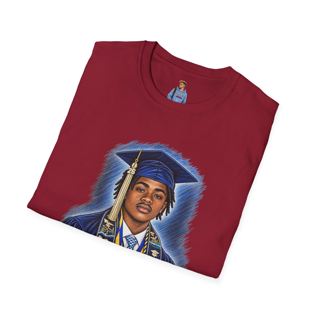 Portrait Front and Back - In Memory of Pierre Damas Bel T-Shirt