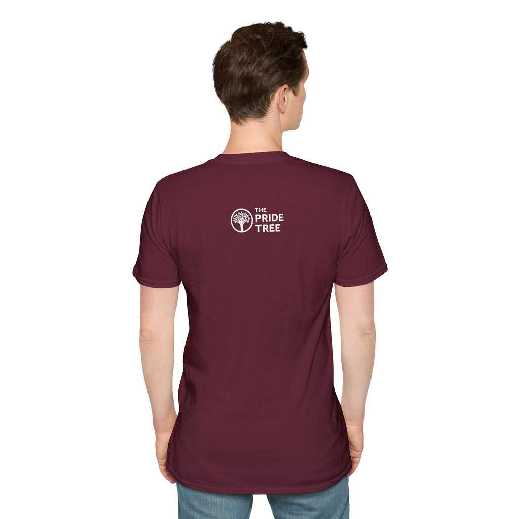 Being Gay Is Like Glitter Pride Tree Las Vegas T-Shirt