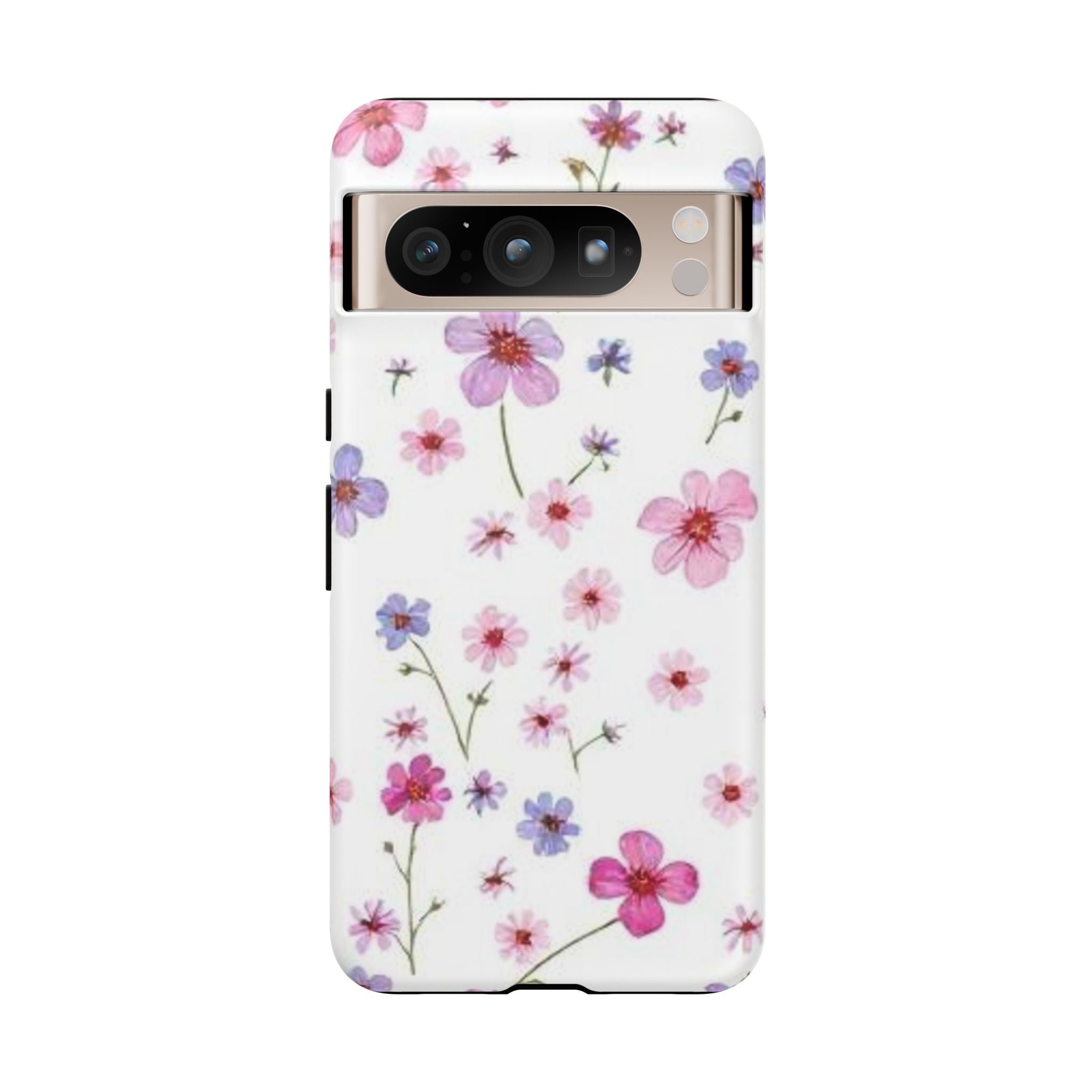 Pink Wildflower Tough Case for Android