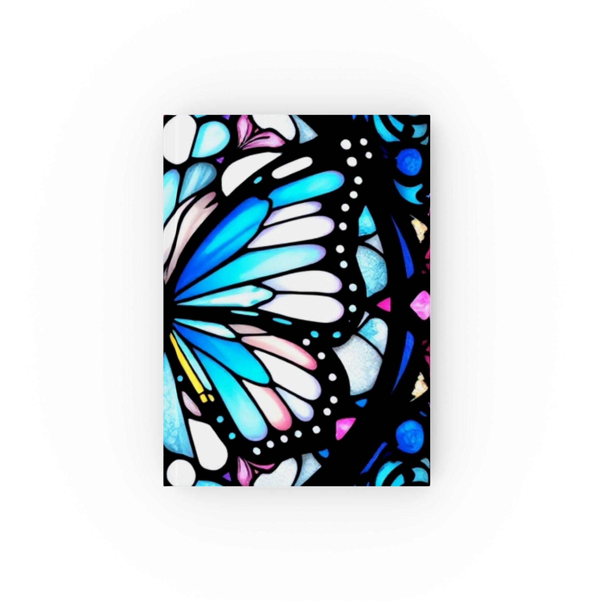 Stained Glass Butterfly Wings Design Journal - Perfect for Gifts, Journaling, and Celebrations