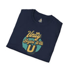 Unity Begins With U Unisex Softstyle T-Shirt