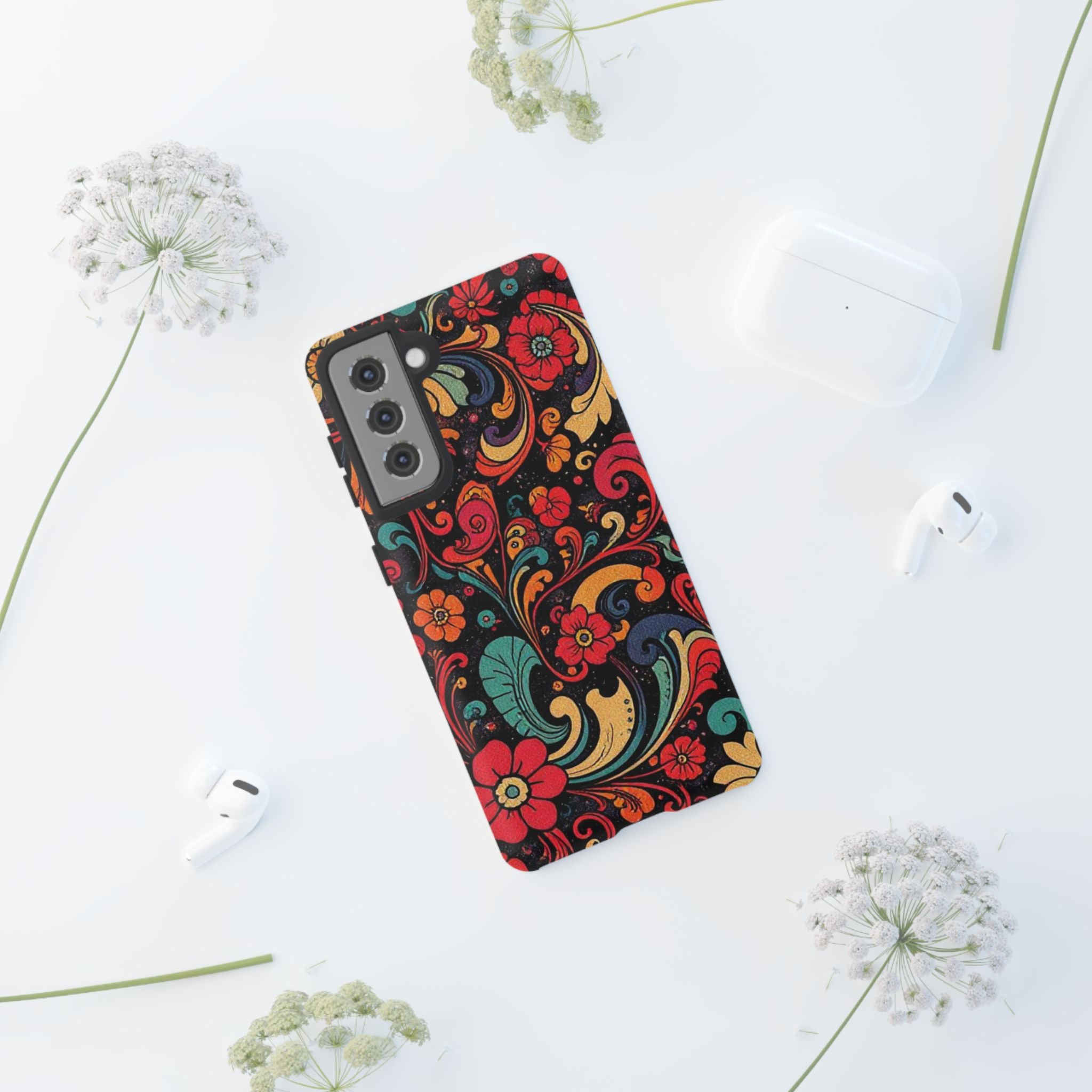 Floral Paisley Tough Case for Android
