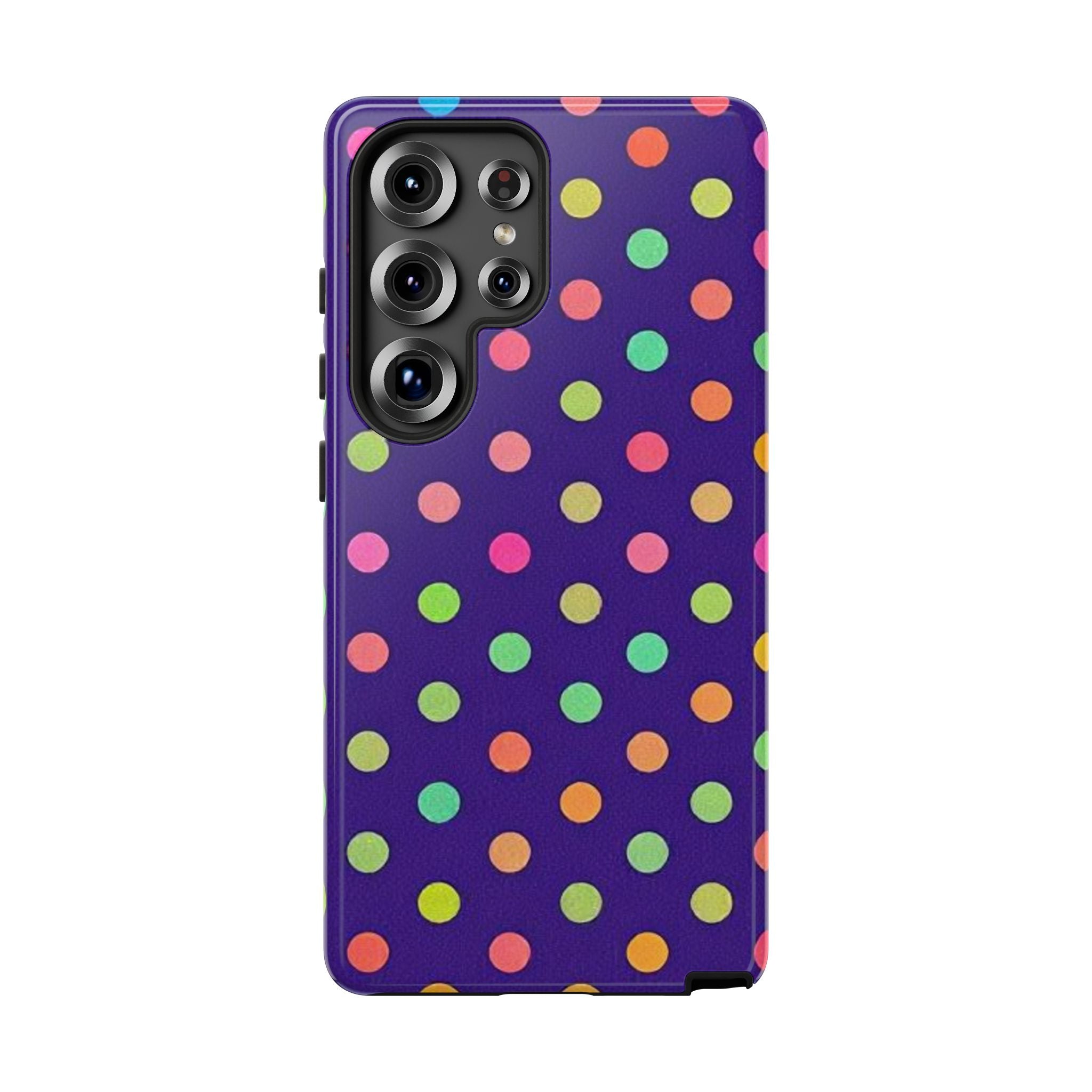 Colorful Polka-Dot Tough Case for Android