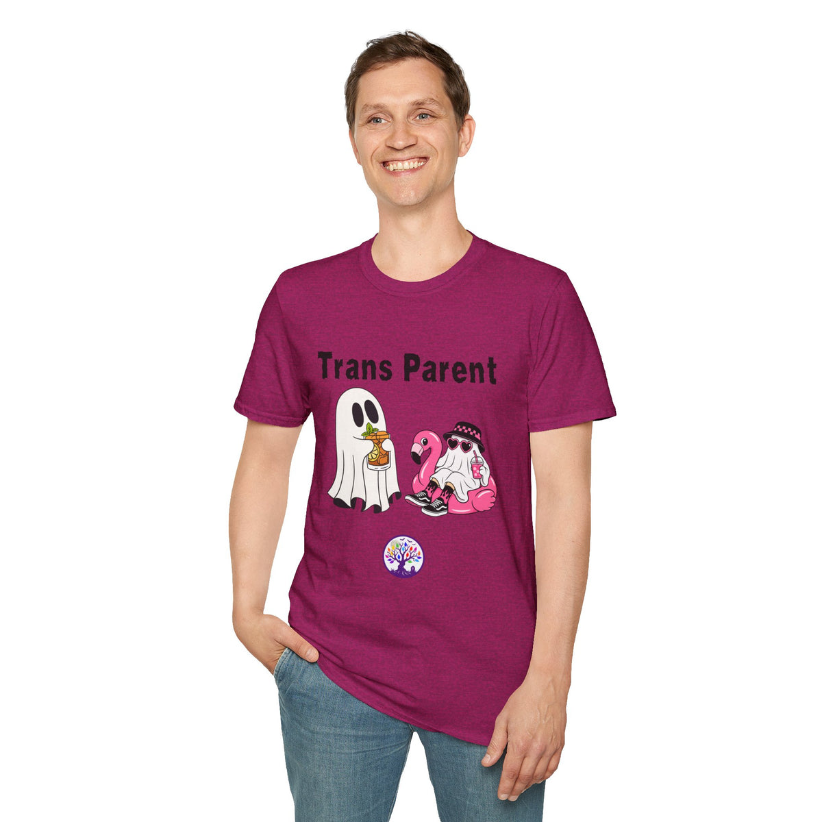 Trans Parent 4 Halloween Pride Tree Las Vegas T-Shirt